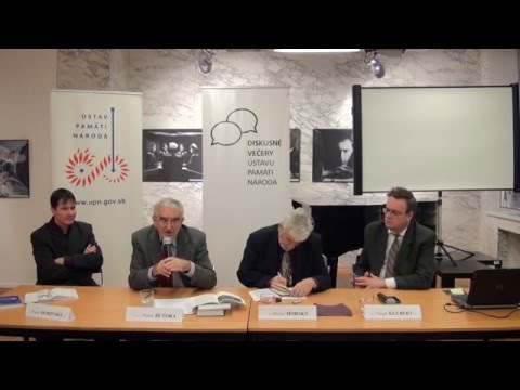 Videozáznam diskusného večera ÚPN na tému - Verejnosť proti násiliu od revolúcie po slobodné voľby 1990 - Ústav pamäti národa