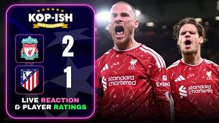 MAC SCREAMER WINS IT FOR REDS!! 🤯 | LIVERPOOL 2-1 ATLETICO MADRID | LI