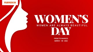 Happy Women Day 8-3 - Nanoco