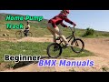 Beginner BMX Rider Tries Pump Track Manuals Carla Learns To Ride Dirt Jumps 1