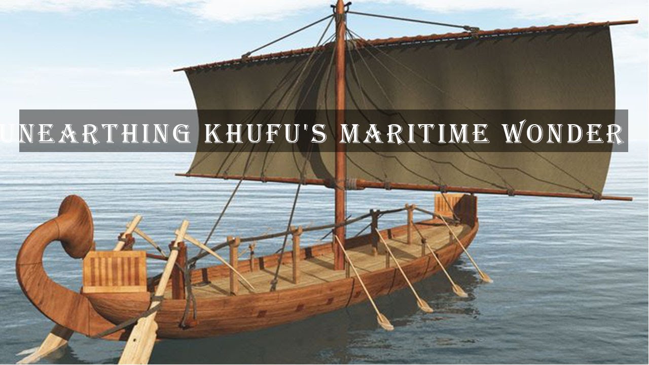 What materials were used in the construction of the Khufu ship?
