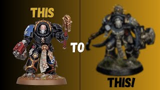 Converting My Terminator Chaplain - Warhammer 40k - Painting Miniatures