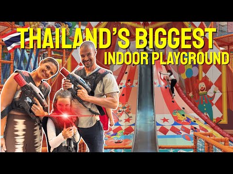 Thailand's BIGGEST Indoor Playground! 🇹🇭 Mega Harborland at One Bangkok FULL TOUR (with prices)
