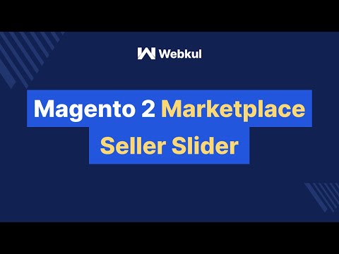 Magento 2 Multi-Vendor Marketplace Seller Slider Add-On