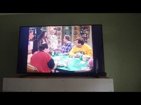 The Conners sisters watch Dan and his friends play Poker ♠♣♦