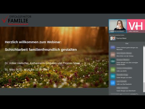 Schichtarbeit familienfreundlich gestalten