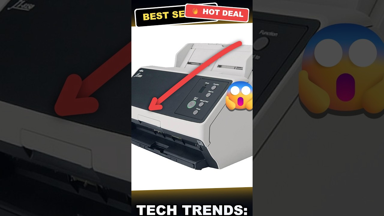 Tech Trends: Fujitsu fi-8150 Document Scanner Honest Review, 50ppm/100ipm Scanning Speed for Mac and