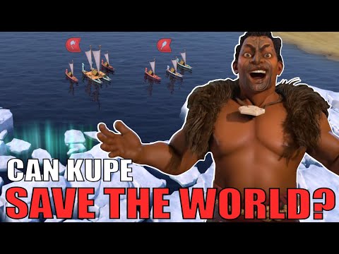 Civ 6 | Starting In The Middle Of Ice, Can Kupe Save The World?!? – (#1 Deity Maori Civilization VI)