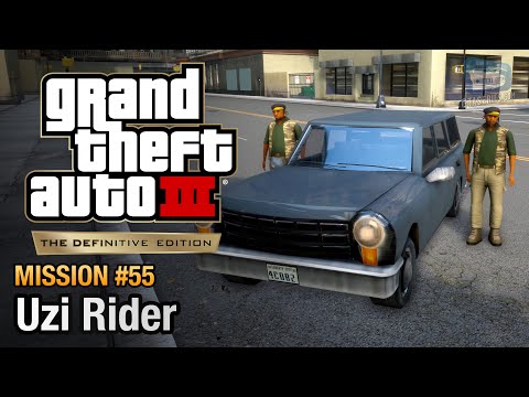 GTA 3 Definitive Edition - Mission #55 - Uzi Rider