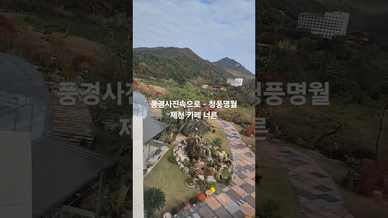 청풍명월 제천 카페 너른