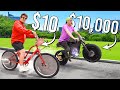10 Vs 10 000 Electric Bikes