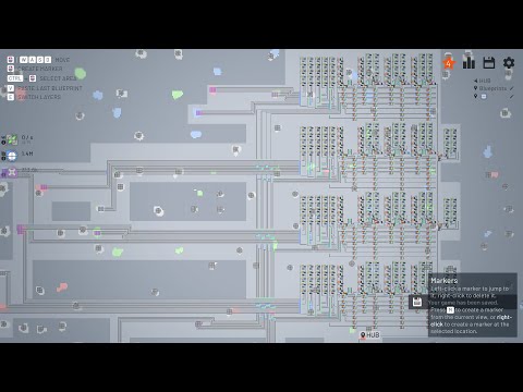 Shapez.io programmable factory (using new wires)