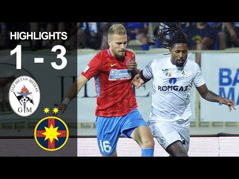 CS Club Sportiv Gaz Metan Media&#351; 1-3 FC FCSB ...