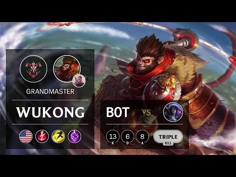 Wukong Bot vs Kai'Sa - NA Grandmaster Patch 9.21