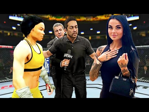 Kamila Smogulecka vs. Bruce Lee woman - EA Sports UFC 4 Rematch