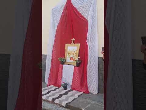 Via crucis en el Cantón San José de Chimbo Provincia Bolívar Ecuador. Semana Santa.