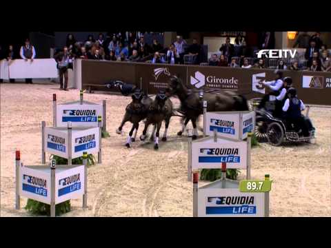 FEI World Cup Driving Final 2013 Bordeaux, Boyd Exell Final 1