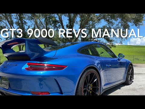 Porsche 911 GT3 Manual .. 9000 RPM review