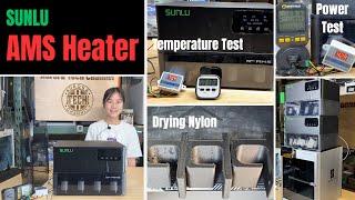 BambuLab AMS drying while printing? SUNLU AMS Heater Might Be the Fix