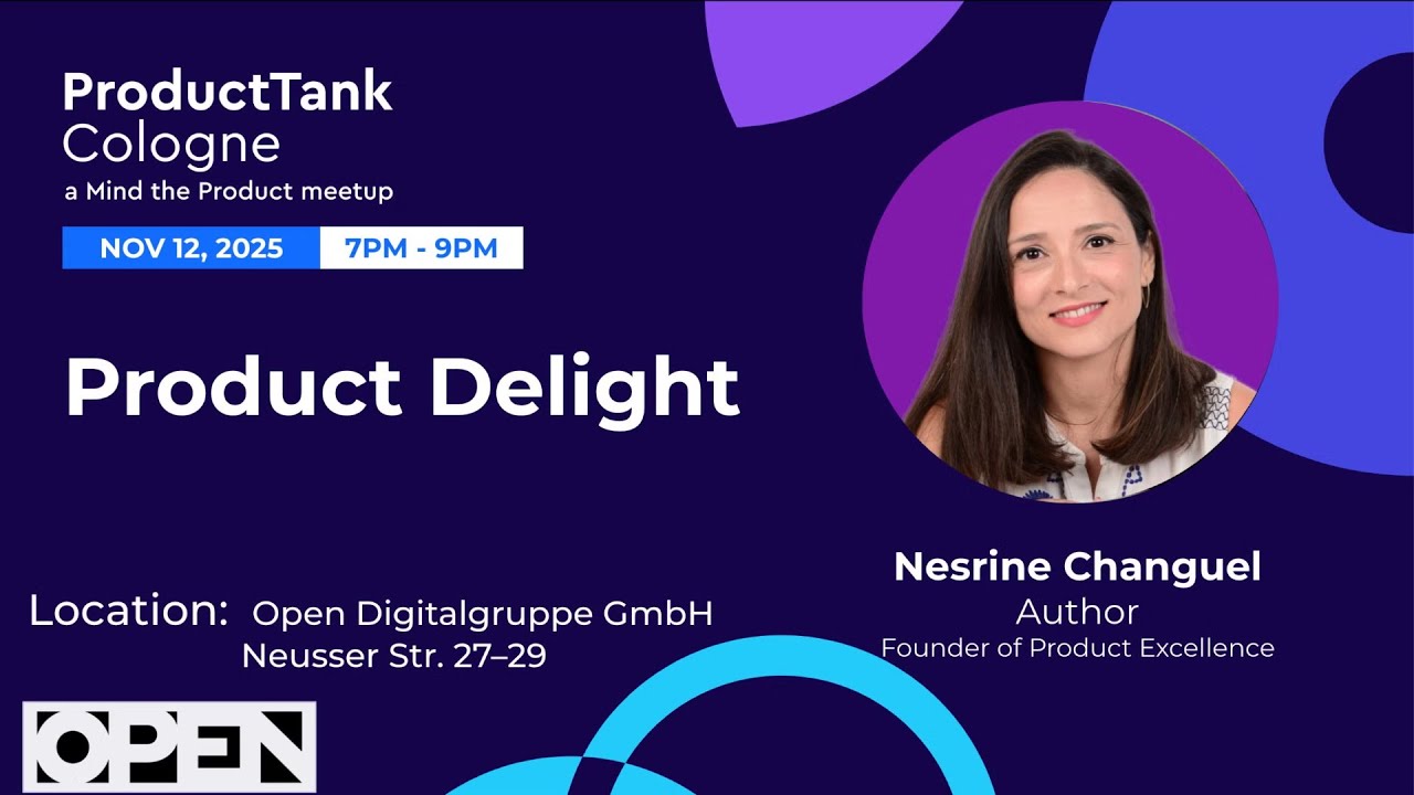 Product Delight: Building Emotional Connections | Nesrine Changuel | ProductTank Cologne