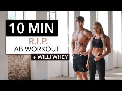 Фитнес 10 MIN R.I.P. ABS — for a ripped sixpack, killer ab workout with Willi Whey