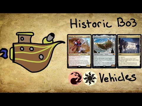 MTG[Historic Bo3] - Red/White Vehicles - Neon Dynasty Era