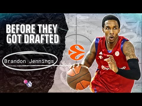 BEFORE THEY GOT DRAFTED: Brandon Jennings ||Lottomatica Roma || SZN 2008/09