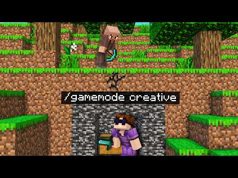 KREATIV LÄUFER vs. JÄGER in Minecraft Manhunt!