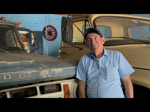 OS CAMINHÃO E CARROS ANTIGOS DO SEU ARLINDO DE CIRIACO RS
