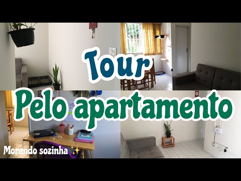 TOUR PELO MEU APARTAMENTO |morando sozinha - 42m2