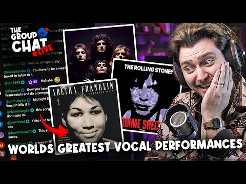 The Worlds Best VOCAL PERFORMANCES | The Group Chat LIVE