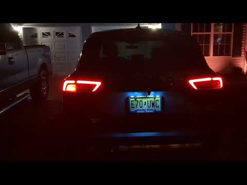 2024 Ford escape headlight test / night drive!