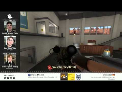 VanillaTV - Crack Clan vs The Last Resort - ETF2L Season 13 Playoffs Round 1 - Turbine [map1]