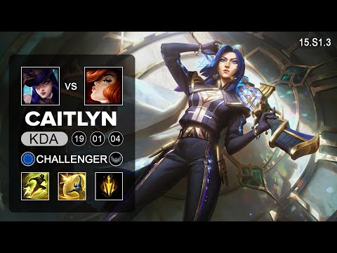 Caitlyn vs Miss Fortune ADC - EUW Challenger - Patch 15.S1.3 Season 15