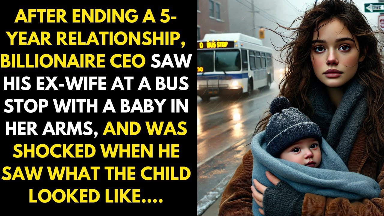 A Billionaire CEO Saw his ex-wife at a Bus Stop With a Baby, and Was Shocked the Baby Looked like..