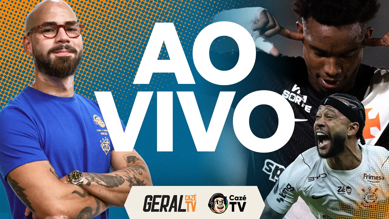 AO VIVO: VASCO VENCE DE VIRADA E AVANÇA NA SULA! MEMPHIS DECIDE PARA O TIMÃO! | GERAL CAZÉTV