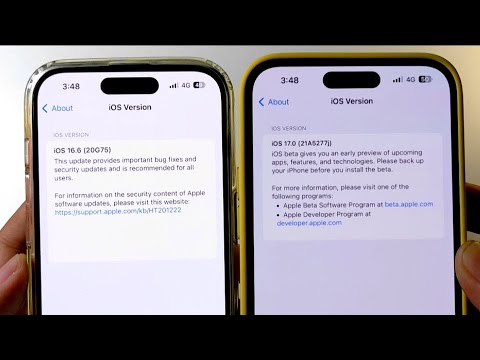 iOS 16.6 vs iOS 17.0 beta 3 SPEED TEST
