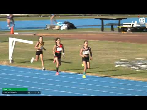 Girls U10 800m Heat 3: 2025/26 State Combined Event Championships