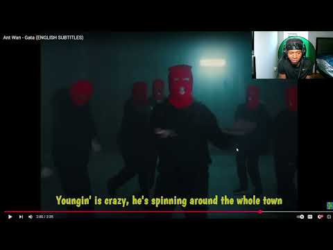 American Reacts To Sweden Rap Ant Wan - Gata (ENGLISH SUBTITLES)