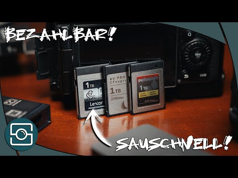 2 VON 3 FALLEN DURCH! CFExpress 4.0 Karten im Vergleich (LEXAR vs. ANGELBIRD vs. PERGEAR)