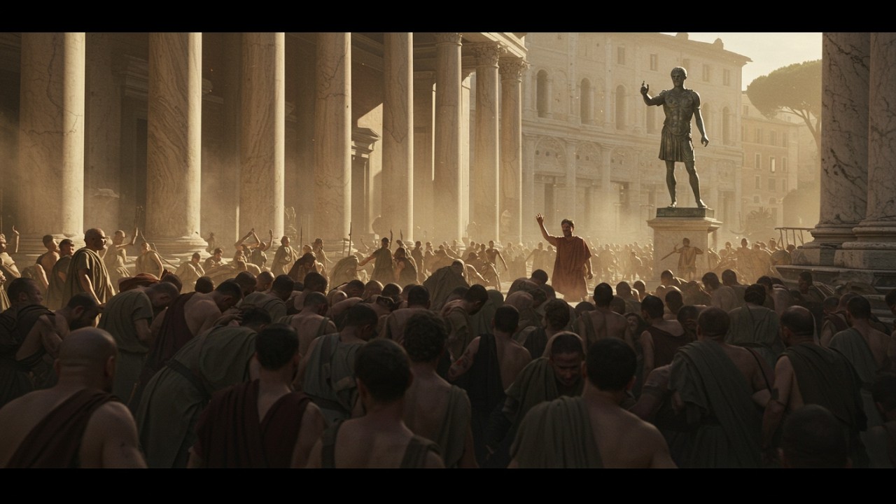 05. The Eulogy of Rome: Witnessing Caesar's Last Moments | Ancient History Time Travel