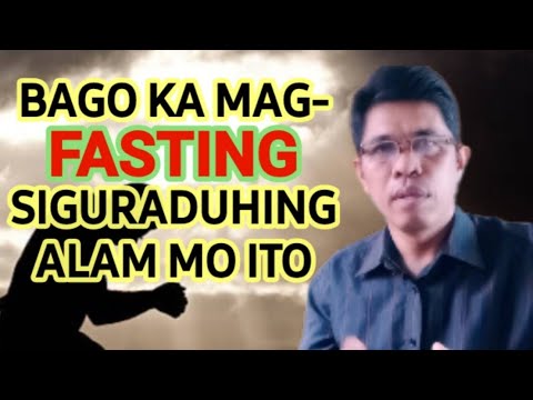 MALING PAMAMARAAN NG PRAYER AND FASTING, ISAIAH 58:3
