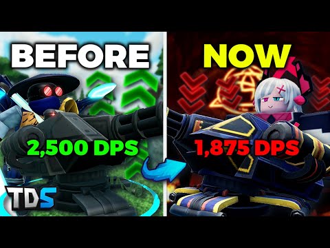 Everyone STOPPED Using The Gatling Gun in TDS.. Why? (Tower Analysis) | Roblox