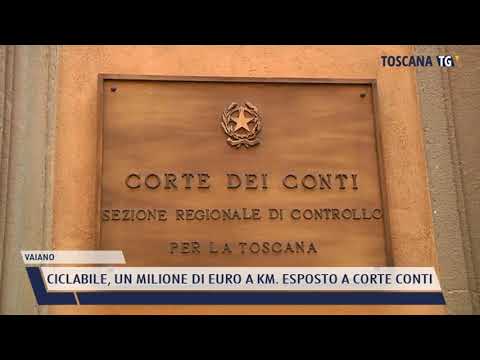 2021-05-08 VAIANO - CICLABILE, UN MILIONE DI EURO A KM. ESPOSTO A CORTE CONTI
