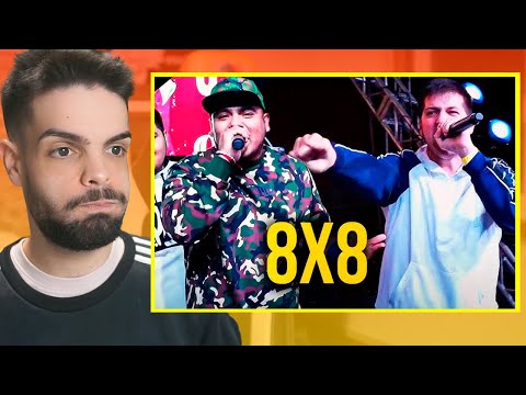 🔥Los MEJORES 8x8 de la HISTORIA del FREESTYLE🔥 *ACZINO DEFENDIÓ a los MEXICANOS de CHUTY*
