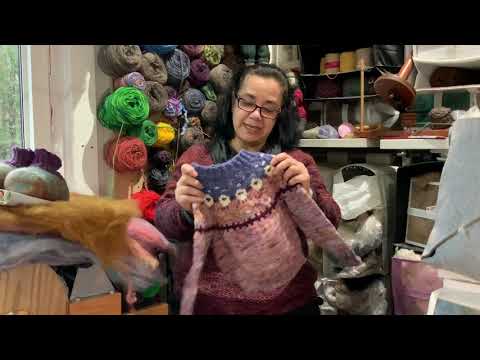 My STASH - EP 1 - Fibre & Knitting Podcast - Fibre Nuts