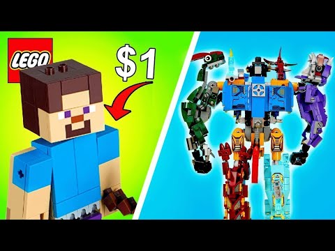 Real LEGO vs. imitation in the test