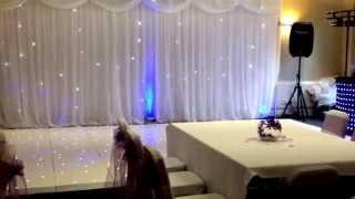 preview picture of video 'Holiday inn haydock wedding by Kiera's occasions venue dressing backdrop led dancefloor'