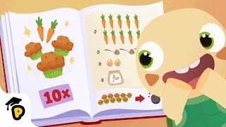 Toto's Carrot Cupcakes | Get Cooking | Kids Learning Cartoon | Dr. Panda TotoTime Season 3