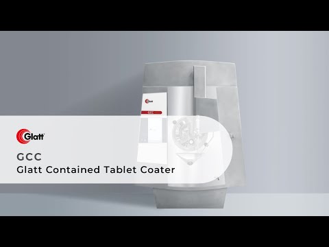 Glatt Contained Tablet Coater GCC: Redefined Coating Technology